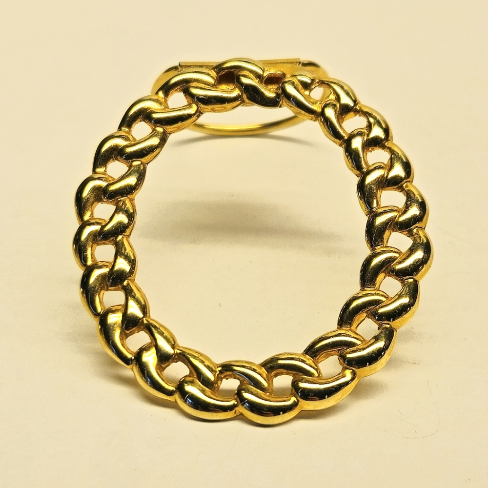 Jeri-Lou Goldtone Scarf Clip